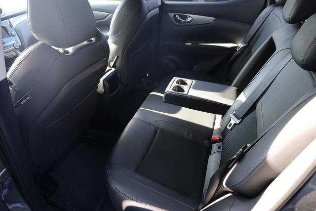 Nissan QASHQAI 1.3 DIG-T Tekna 360-CAMERA PANO CARPLAY DAB RUIT+STOELVERW. 19"LMV HALFLEER NAVI CRUISE 2xPDC CLIMA DODEHOEKSENSOR ENZ!