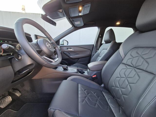 Nissan QASHQAI 1.3 MHEV Xtronic Tekna Automaat / Cold Pack / Nieuw model / Facelift / Rondomzicht camera / HUD / Trekgewicht 1800 Kg / Elektrische bedienbare achterklep / Apple Carplay Android Auto /