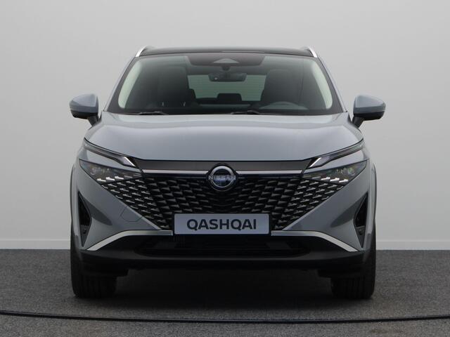 Nissan QASHQAI Mild-Hybrid 158 Xtronic N-Connecta + Panoramisch glazen dak + Cold Pack | 12.3" TFT digitale cockpit | Audiosysteem met DAB, Apple Carplay & Android Auto, USB-aansluiting, stuurwielbediening en 6 luidsprekers | Blind Spot Warning & Intervention (BSW + BSI