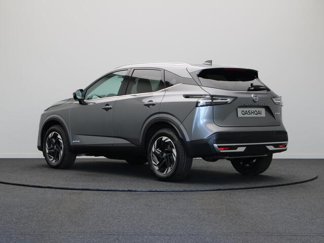 Nissan QASHQAI e-Power 190 1AT N-Connecta + Panoramisch glazen dak + Cold Pack | 12.3" TFT digitale cockpit | Audiosysteem met DAB, Apple Carplay & Android Auto, USB-aansluiting, stuurwielbediening en 6 luidsprekers | Blind Spot Warning & Intervention (BSW + BSI)