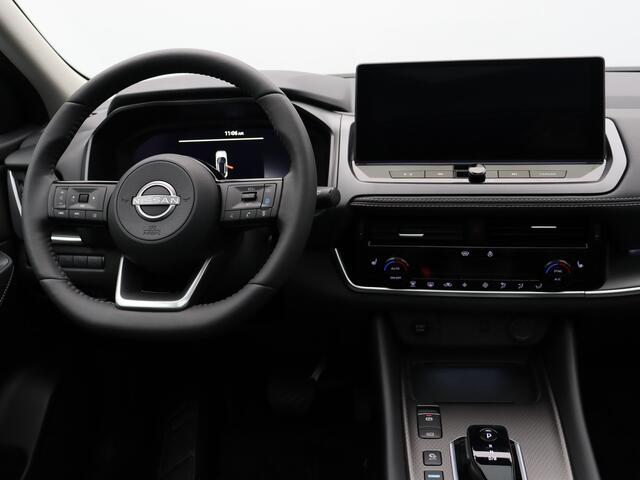Nissan QASHQAI e-Power 190 1AT N-Connecta + Panoramisch glazen dak + Cold Pack | 12.3" TFT digitale cockpit | Audiosysteem met DAB, Apple Carplay & Android Auto, USB-aansluiting, stuurwielbediening en 6 luidsprekers | Blind Spot Warning & Intervention (BSW + BSI)