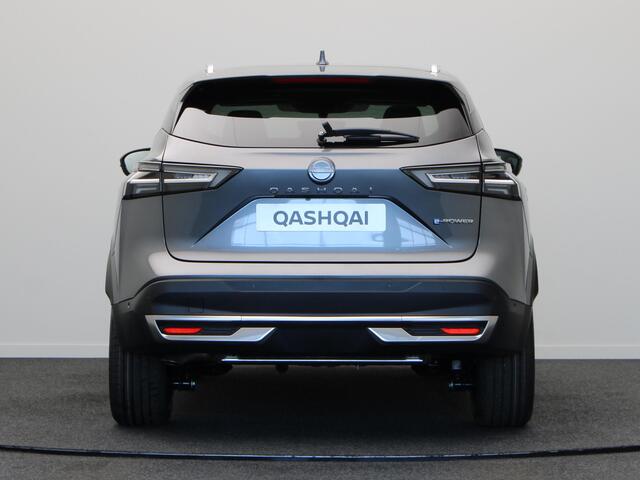 Nissan QASHQAI e-Power 190 1AT N-Connecta + Panoramisch glazen dak + Cold Pack | 12.3" TFT digitale cockpit | Audiosysteem met DAB, Apple Carplay & Android Auto, USB-aansluiting, stuurwielbediening en 6 luidsprekers | Blind Spot Warning & Intervention (BSW + BSI)