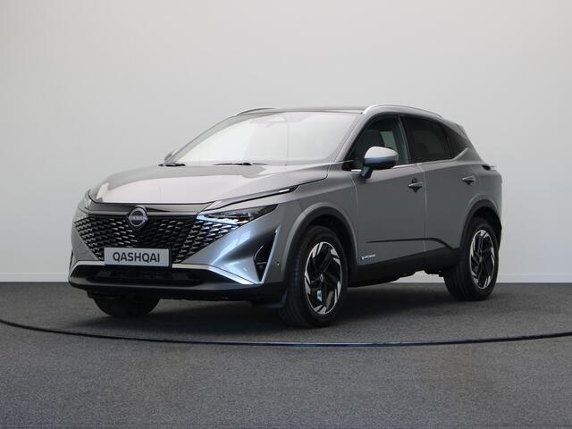 Nissan QASHQAI e-Power 190 1AT N-Connecta + Panoramisch glazen dak + Cold Pack | 12.3" TFT digitale cockpit | Audiosysteem met DAB, Apple Carplay & Android Auto, USB-aansluiting, stuurwielbediening en 6 luidsprekers | Blind Spot Warning & Intervention (BSW + BSI)