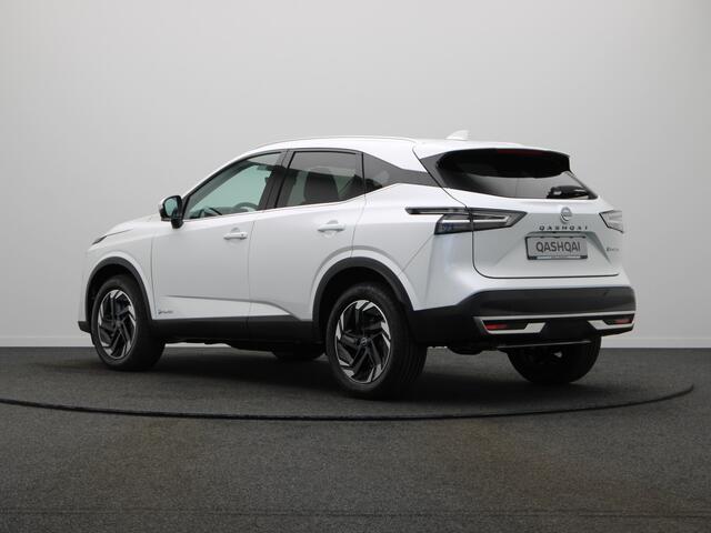 Nissan QASHQAI e-Power 190 1AT N-Connecta + Panoramisch glazen dak + Cold Pack | 12.3" TFT digitale cockpit | Audiosysteem met DAB, Apple Carplay & Android Auto, USB-aansluiting, stuurwielbediening en 6 luidsprekers | Blind Spot Warning & Intervention (BSW + BSI)
