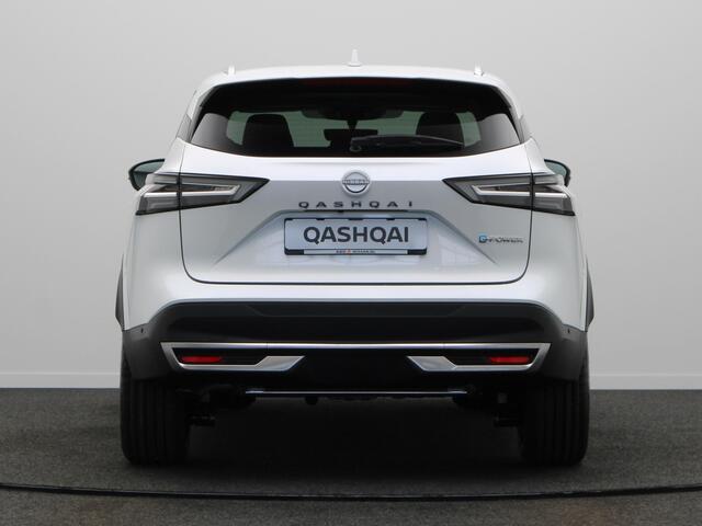 Nissan QASHQAI e-Power 190 1AT N-Connecta + Panoramisch glazen dak + Cold Pack | 12.3" TFT digitale cockpit | Audiosysteem met DAB, Apple Carplay & Android Auto, USB-aansluiting, stuurwielbediening en 6 luidsprekers | Blind Spot Warning & Intervention (BSW + BSI)
