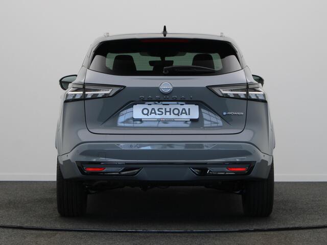 Nissan QASHQAI e-Power 190 1AT N-Design + Panoramisch glazen dak + Cold Pack | 12.3" TFT digitale cockpit | Audiosysteem met DAB, Apple Carplay & Android Auto, USB-aansluiting, stuurwielbediening en 6 luidsprekers | Blind Spot Warning & Intervention (BSW + BSI)