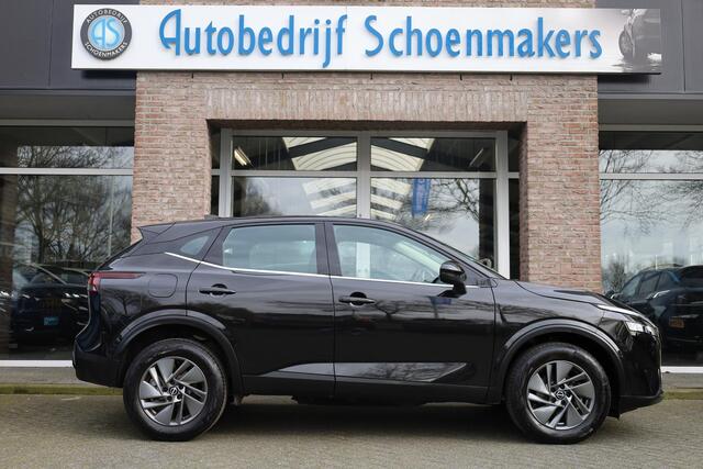 Nissan QASHQAI 1.3 MHEV CARPLAY CAMERA RUIT/STUUR/STOELVERWARMING DAB 17"LMV 2xKEYLESS DODEHOEK/VERKEERSBORDDETECTIE ENZ.