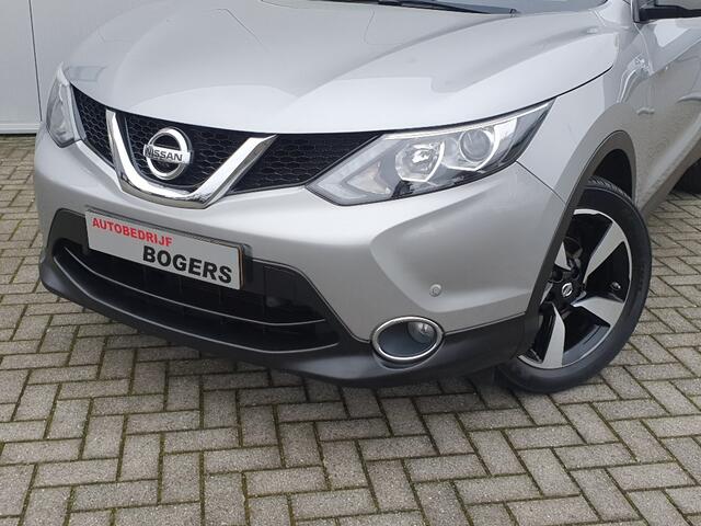 Nissan QASHQAI 1.6 DIG-T 163 Pk N-Connecta Navigatie, Panoramadak, 360 Camera, Climate Control, Cruise Control, Trekhaak, 18"Lm