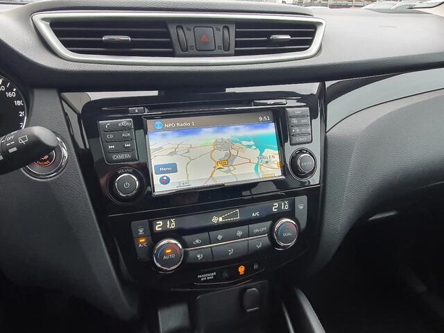Nissan QASHQAI 1.6 DIG-T 163 Pk N-Connecta Navigatie, Panoramadak, 360 Camera, Climate Control, Cruise Control, Trekhaak, 18"Lm