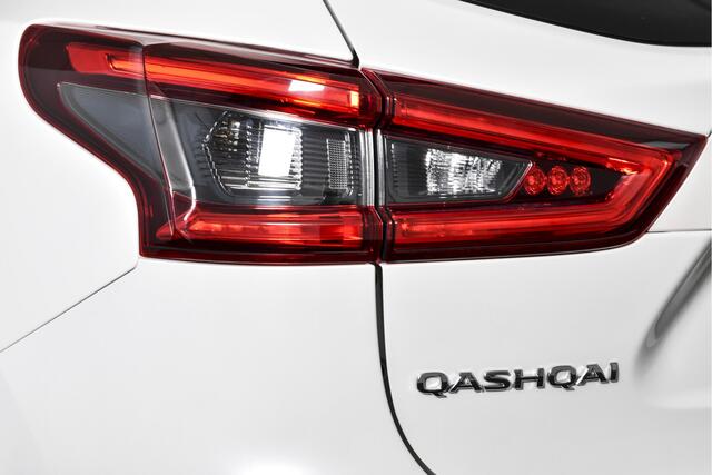 Nissan QASHQAI 1.3 DIG-T 140 PK Tekna | Pano dak | Stoel + Voorraamverw. | PDC | 360 Camera | NAV + App. Connect | ECC | DAB | LM 19" |