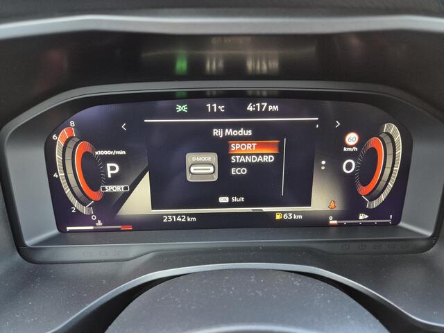 Nissan QASHQAI 1.3 MHEV Xtronic N-Connecta Automaat / Cold Pack / Pack Easy / Nieuw model/ Facelift / HUD / Apple Carplay Android Auto / Adaptief cruise control / Rondomzicht camera /1800kg Trekgewicht
