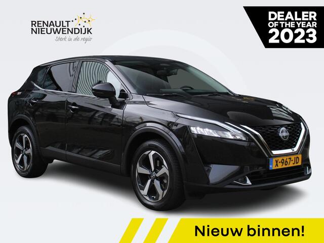 Nissan QASHQAI 1.3 MHEV Xtronic N-Connecta / NAVI / RONDOM CAMERA / PDC360 / KEYLESS / LANE ASS. / DAB / VOORRUIT VERW. / VOORSTOELEN VERW. / BLUETOOTH / CRUISE / CLIMATE DUAL TEMP / APPLE CARPLAY / ANDROID AUTO / 18'' LMV