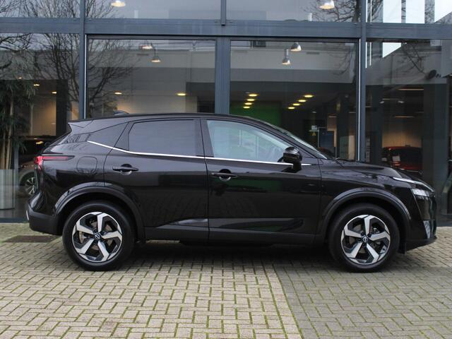 Nissan QASHQAI 1.3 MHEV Xtronic N-Connecta / NAVI / RONDOM CAMERA / PDC360 / KEYLESS / LANE ASS. / DAB / VOORRUIT VERW. / VOORSTOELEN VERW. / BLUETOOTH / CRUISE / CLIMATE DUAL TEMP / APPLE CARPLAY / ANDROID AUTO / 18'' LMV
