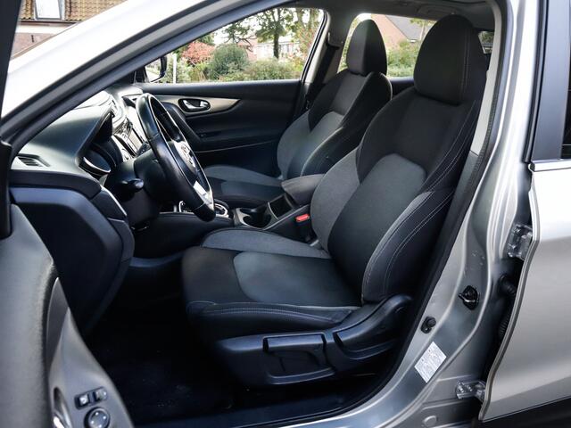 Nissan QASHQAI 1.2 N-Connecta (116 PK) 2e-Eig. & Nwe Motor + Autom. BOVAG-Garantie. NL-Auto, Trekhaak, Panoramadak, Navigatie, Cruisecontrol, Keyless-Entry/Start, Achteruitrijcamera, Bluetooth, Parkeersensoren-V+A, DAB Licht-Zicht-Pakket, Lm-Velgen-18Inch, Privacy-Glas