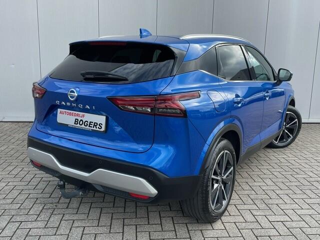 Nissan QASHQAI 1.3 MHEV Tekna Automaat Navigatie, Panoramadak, Pro-Pilot, 360 Camera, 18"Lm, Trekhaak, Climate Control, Stoel/Stuurverwarming