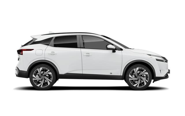 Nissan QASHQAI Mild-Hybrid 140 6MT N-Connecta + Panoramisch glazen dak + Cold Pack | 12.3" TFT digitale cockpit | Audiosysteem met DAB, Apple Carplay & Android Auto, USB-aansluiting, stuurwielbediening en 6 luidsprekers | Blind Spot Warning & Intervention (BSW + BSI)
