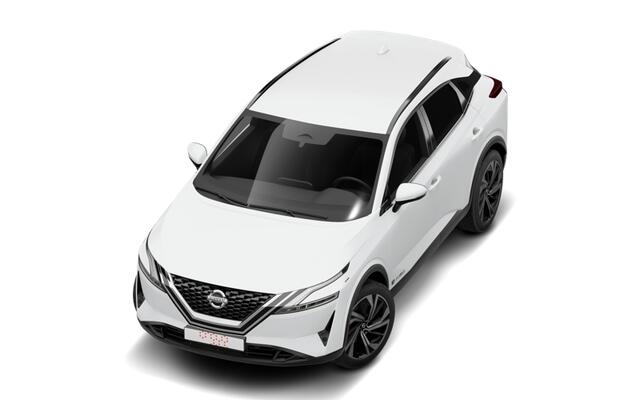 Nissan QASHQAI Mild-Hybrid 140 6MT N-Connecta + Panoramisch glazen dak + Cold Pack | 12.3" TFT digitale cockpit | Audiosysteem met DAB, Apple Carplay & Android Auto, USB-aansluiting, stuurwielbediening en 6 luidsprekers | Blind Spot Warning & Intervention (BSW + BSI)