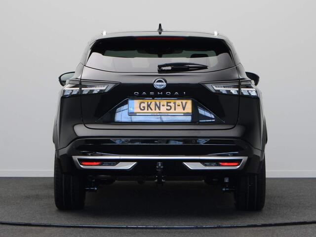 Nissan QASHQAI 158pk MHEV Tekna | Trekhaak | 1650KG Trekvermogen | Google Maps Navigatie | Stoel, Stuur en Voorruitverwarming | Ambiance Verlichting |