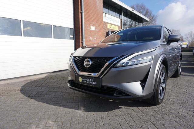 Nissan QASHQAI 1.3 MHEV 158PK XTRONIC TEKNA LUXE 360CAMERA PANORAMADAK ZWARTE HEMEL ELECTR.KLEP ADAPTIEVE CRUISE ANDROID-APPLECARPLAY NAVIGATIE KEYLESS PDC V+A ECC AIRCO 1/2LEDER ENZ...