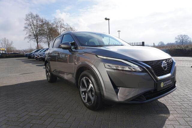 Nissan QASHQAI 1.3 MHEV 158PK XTRONIC TEKNA LUXE 360CAMERA PANORAMADAK ZWARTE HEMEL ELECTR.KLEP ADAPTIEVE CRUISE ANDROID-APPLECARPLAY NAVIGATIE KEYLESS PDC V+A ECC AIRCO 1/2LEDER ENZ...