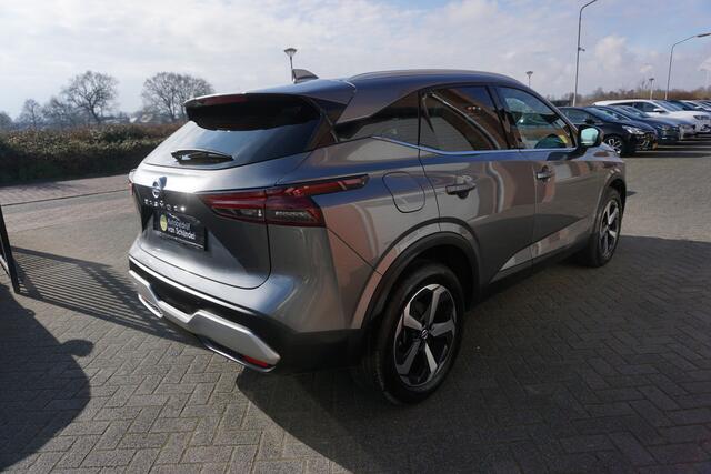 Nissan QASHQAI 1.3 MHEV 158PK XTRONIC TEKNA LUXE 360CAMERA PANORAMADAK ZWARTE HEMEL ELECTR.KLEP ADAPTIEVE CRUISE ANDROID-APPLECARPLAY NAVIGATIE KEYLESS PDC V+A ECC AIRCO 1/2LEDER ENZ...