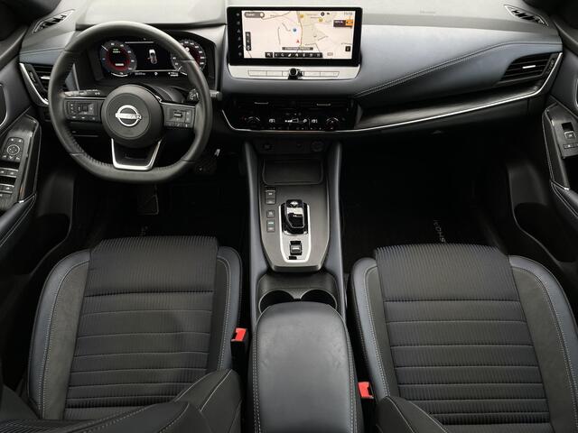 Nissan QASHQAI 1.5 e-Power Tekna / Panoramadak / Cruise Control Adaptief / Rondomzicht Camera / Half-lederen bekleding