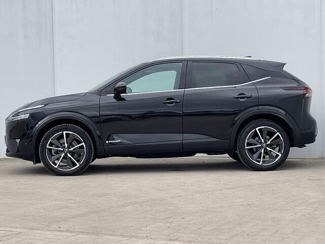 Nissan QASHQAI 1.5 e-Power Tekna / Panoramadak / Cruise Control Adaptief / Rondomzicht Camera / Half-lederen bekleding
