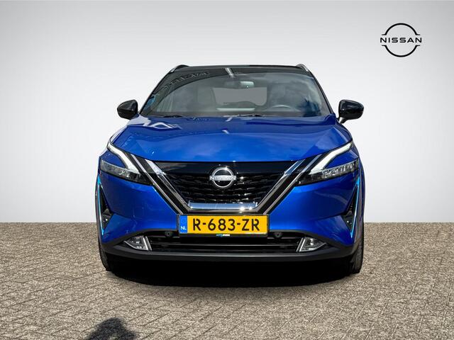 Nissan QASHQAI 1.5 e-Power Tekna Plus | Panoramadak | Nappa Leder | BOSE Audio | Stuur- + Stoelverwarming | Head-Up Display | 20'' Velgen | Rijklaarprijs!