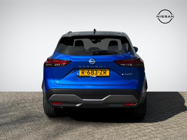 Nissan QASHQAI 1.5 e-Power Tekna Plus | Panoramadak | Nappa Leder | BOSE Audio | Stuur- + Stoelverwarming | Head-Up Display | 20'' Velgen | Rijklaarprijs!
