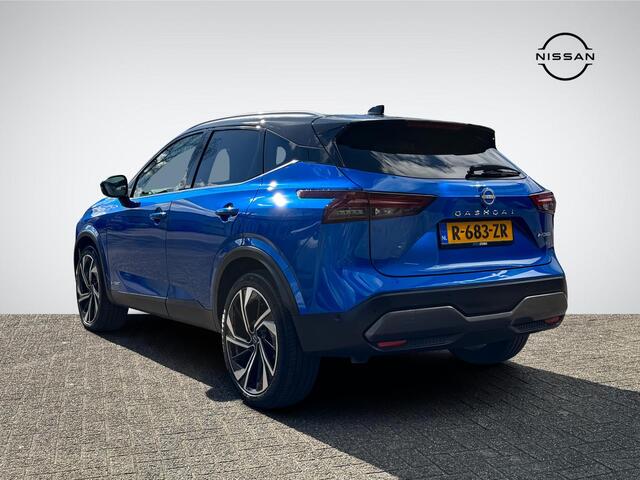 Nissan QASHQAI 1.5 e-Power Tekna Plus | Panoramadak | Nappa Leder | BOSE Audio | Stuur- + Stoelverwarming | Head-Up Display | 20'' Velgen | Rijklaarprijs!