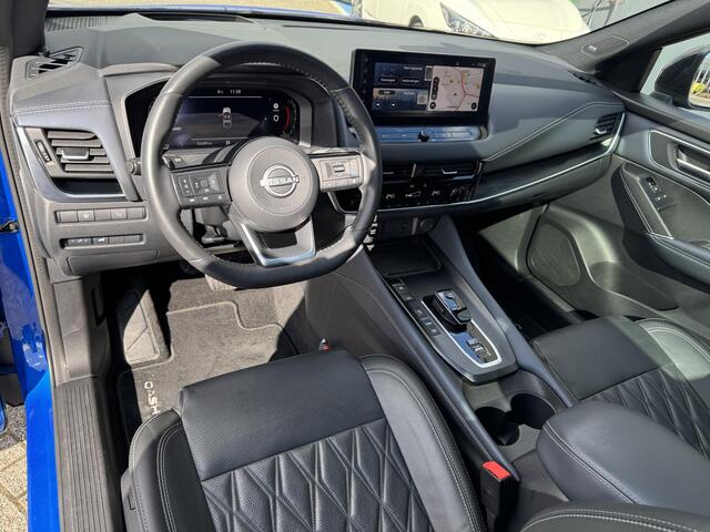 Nissan QASHQAI 1.5 e-Power Tekna Plus | Panoramadak | Nappa Leder | BOSE Audio | Stuur- + Stoelverwarming | Head-Up Display | 20'' Velgen | Rijklaarprijs!