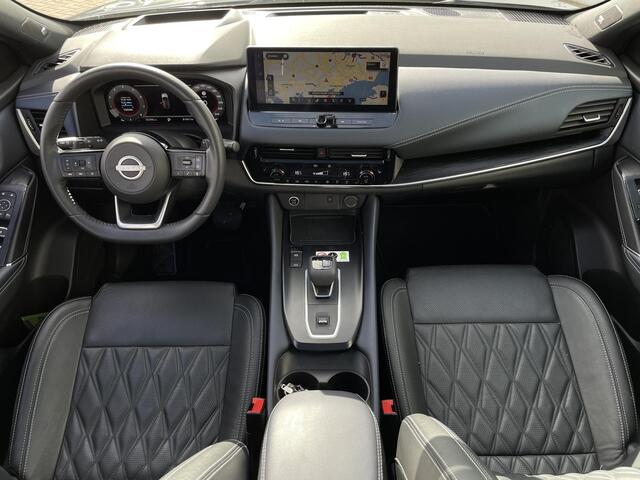 Nissan QASHQAI 1.3 MHEV Xtronic Tekna Plus / Panoramadak / Cruise Control Adaptief / Rondomzicht Camera / Lederen bekleding / Trekhaak (1800kg)