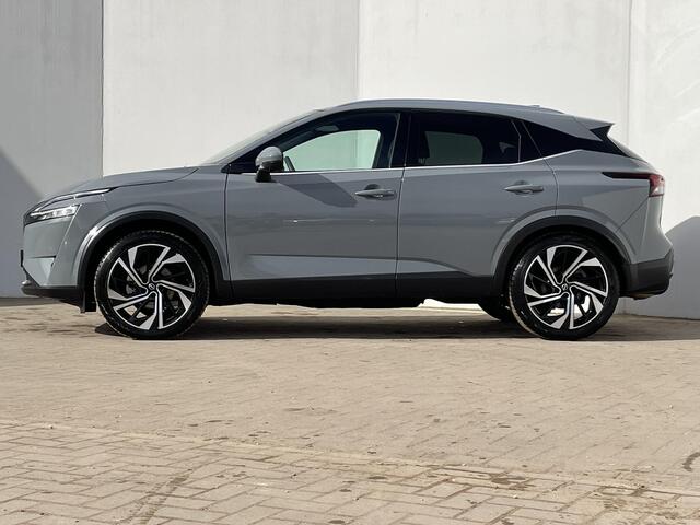 Nissan QASHQAI 1.3 MHEV Xtronic Tekna Plus / Panoramadak / Cruise Control Adaptief / Rondomzicht Camera / Lederen bekleding / Trekhaak (1800kg)