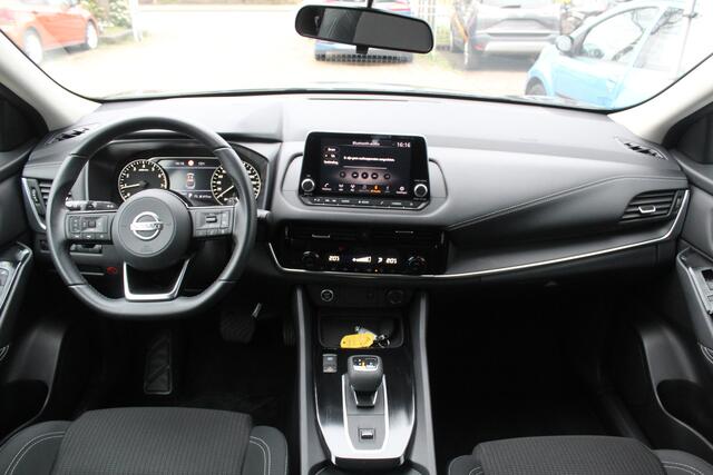 Nissan QASHQAI 1.3 MHEV AUTOMAAT 1800kg Trekgewich Airco l Adaptive cruise l Dodehoeksensoren l AppleCarPlay/AndroidAuto l Navigatie