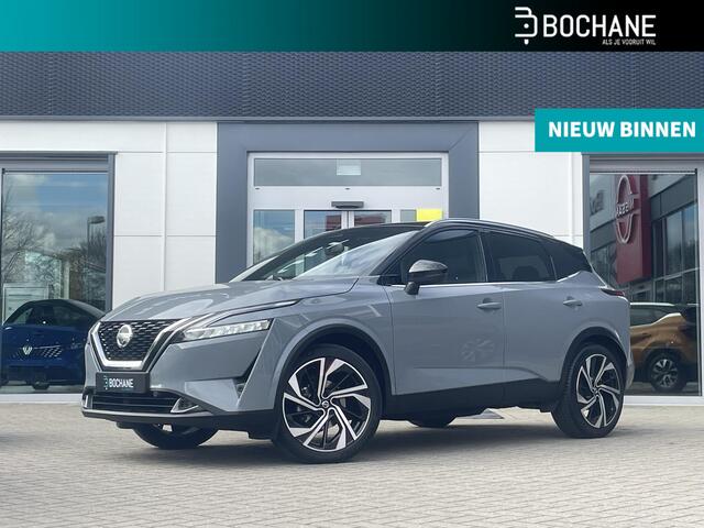 Nissan QASHQAI 1.3 MHEV Xtronic Tekna Plus | Lederen bekleding | 360 camera | Panoramadak |