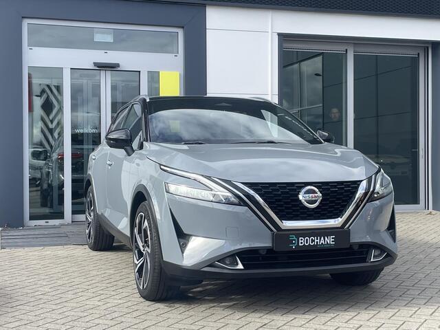 Nissan QASHQAI 1.3 MHEV Xtronic Tekna Plus | Lederen bekleding | 360 camera | Panoramadak |