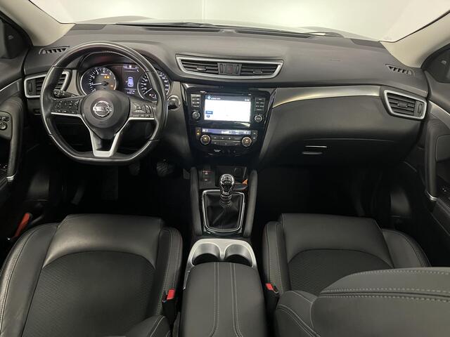 Nissan QASHQAI 1.2 Tekna + | Stoelverwarming | Dodehoek detectie | Half lederen bekleding |