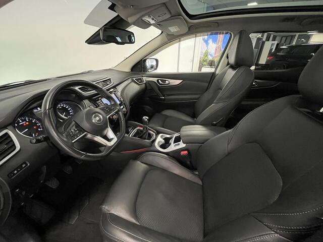 Nissan QASHQAI 1.2 Tekna + | Stoelverwarming | Dodehoek detectie | Half lederen bekleding |
