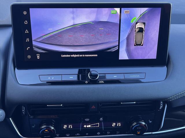 Nissan QASHQAI 1.3 MHEV Xtronic N-Connecta Automaat /1800kg Trekgewicht / Design Pakket Panorama dak / Two Tone / Stuur- stoel- en voorruitverwarming / Navi / Apple Carplay Android /