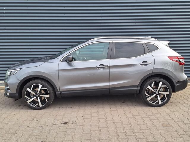 Nissan QASHQAI 1.3 DIG-T Tekna Automaat | Panodak | Adaptive Cruise | Carplay | Navigatie | 360 Camera | Electrische Stoelen | L.M. 19" | Stoelverwarming | DAB |