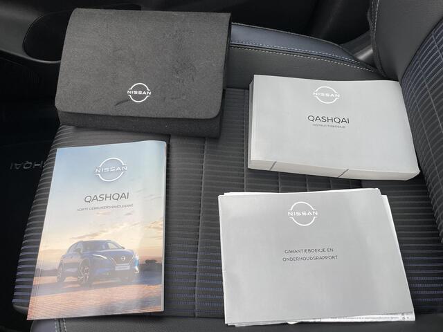 Nissan QASHQAI 1.3 MHEV Xtronic Tekna / Panoramadak / Cruise Control Adaptief / Rondomzicht Camera / Half-lederen bekleding / trekhaak 1800kg / Stoelverwarming / voorruitverwarming