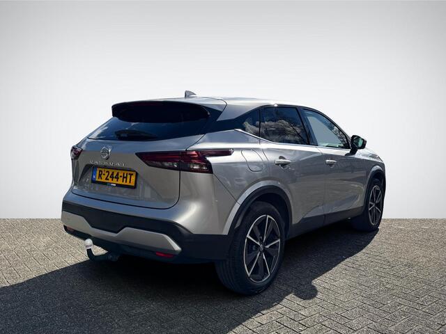 Nissan QASHQAI 1.3 MHEV N-Style | Trekhaak | Navigatie | 360° Camera | Apple Carplay/Android Auto | Keyless Entry | Adapt. Cruise Control | 19 Velgen | LED Koplampen | Dodehoek Detectie | Rijklaarprijs!