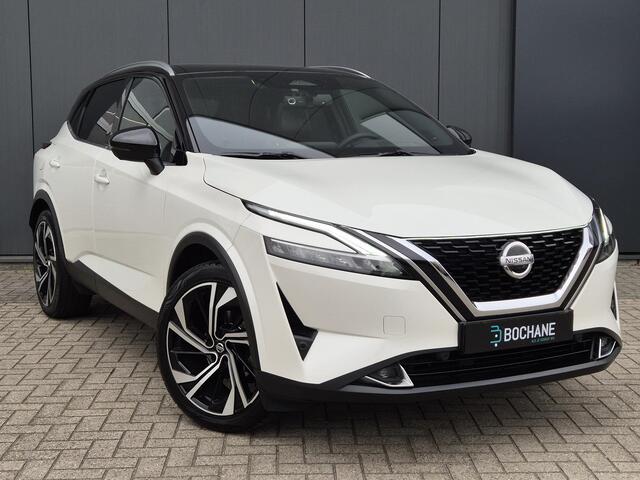 Nissan QASHQAI 1.3 MHEV Xtronic Tekna Plus | Stoelverwarming | Achteruitrij camera | Navigatie | Panorama dak