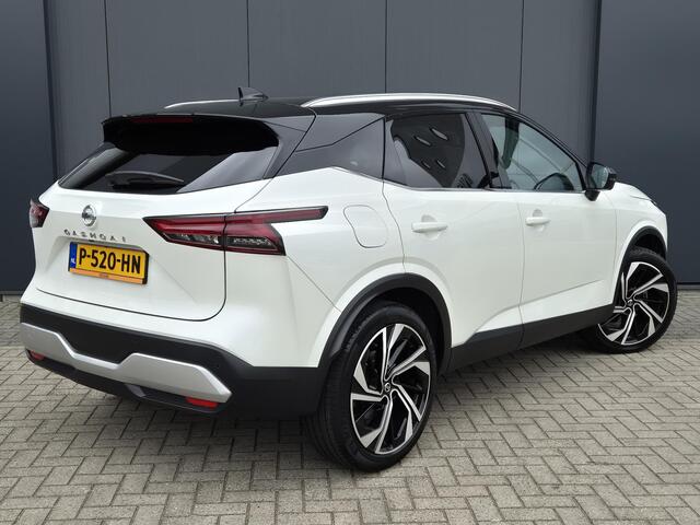 Nissan QASHQAI 1.3 MHEV Xtronic Tekna Plus | Stoelverwarming | Achteruitrij camera | Navigatie | Panorama dak