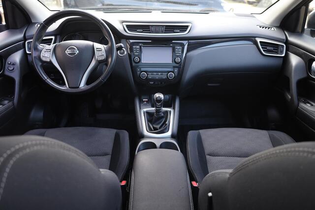 Nissan QASHQAI 1.2 N-Vision PANO 360-CAMERA DAB STOELVERW. 18"LMV KEYLESS NAVI CRUISE