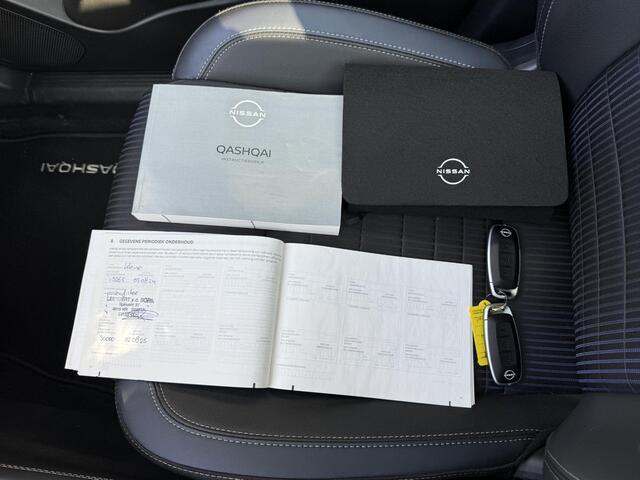 Nissan QASHQAI 1.5 e-Power Tekna / Voorruitverwarming / Stuurverwarming / Stoelverwarming / Cruise Control Adaptief / Apple Carplay / Navigatie / 360 Graden Camera / Elektrische Achterklep / Panoramadak/ Head Up Display / All Season banden