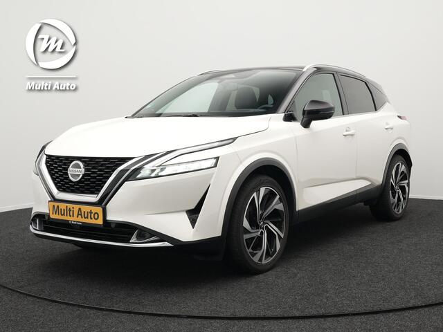 Nissan QASHQAI 1.5 e-Power Tekna Plus Mild Hybrid | Panoramadak | Lederen Bekleding & Massage | 360 Camera | Head Up Display | 20 L.M.