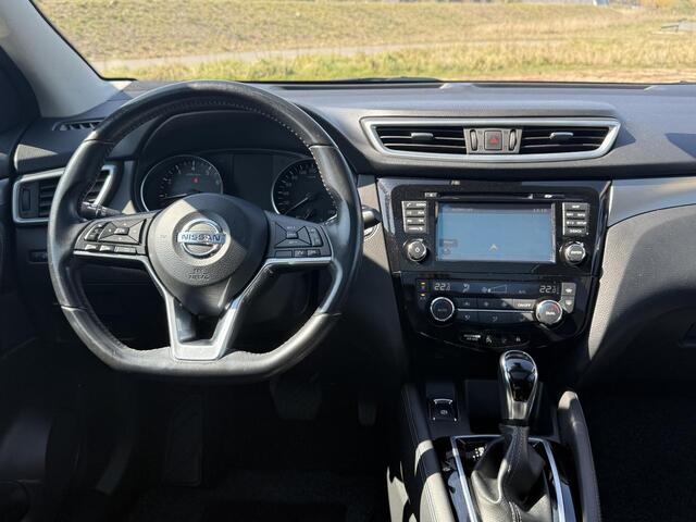 Nissan QASHQAI 1.2 Tekna + half leder|Panorama|Trekhaak|Stoelverw