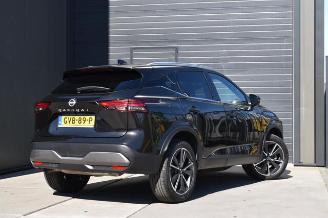 Nissan QASHQAI 1.3 MHEV 158 PK Xtronic Tekna Plus | PANORAMADAK | NAVI | LEDER | 360 CAMERA | HUD | BOSE | STUUR/STOELVERWARMING | ADAPT. CRUISE CONTROL | CLIMATE CONTROL | PDC | LMV