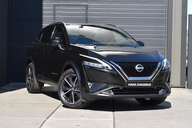 Nissan QASHQAI 1.3 MHEV 158 PK Xtronic Tekna Plus | PANORAMADAK | NAVI | LEDER | 360 CAMERA | HUD | BOSE | STUUR/STOELVERWARMING | ADAPT. CRUISE CONTROL | CLIMATE CONTROL | PDC | LMV